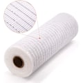 Miniatyrbillede 4 af 5: Deco Mesh 10 tommer x 10 meter Hver rulle, Metallic Foil Poly Mesh Bånd Rød og
