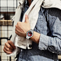 Miniatyrbillede 6 af 6: Rustfrit stålkasse og remme kompatibel med Galaxy Watch 5 Pro remme 45mm (2022), justerbar solid metalbeskytter robust cover rem til ur