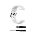 Miniatyrbillede 3 af 4: For Garmin Forerunner 945 silikone urrem VCY White
