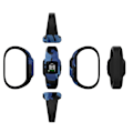 Miniatyrbillede 4 af 5: Til Garmin Vivofit Jr3 Silikone Udskiftningsrem Uden Spænde Med Tryk PYV Mosaic