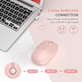 Miniatyrbild 4 av 5: Trådlös Bluetooth-mus - Slim Dual Mode