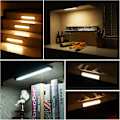 Miniatyrbild 4 av 5: Dimbar 60Led Closet Light 3 Färg