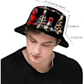 Miniatyrbillede 3 af 5: Juletema Spandau Hat Unisex Jule Solhat Fiskerhat til