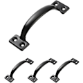 Miniatyrbild 1 av 5: V171 6-1/2\" Drag i svart - 4-pack
