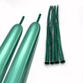 Miniatyrbillede 2 af 5: 100 stk. Metallic 260 lange balloner kit med pumpe, skinnende krom latex