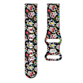 Miniatyrbild 3 av 5: För Fitbit Versa Tryck Fjärils Spänne Silikon Klockarmband ZLS Colorful Skull