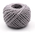 Miniatyrbild 1 av 5: Grå Jute Burlap Band Twine Rep Snöre String Pack Rulle 2mm Dia 54 Yards