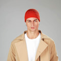 Miniatyrbillede 4 af 5: Hue Beanie Watch Hat Rulle op Kant. Vinter Varme Strik Huer Fisker Unisex