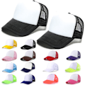 Miniatyrbild 2 av 5: Sublimering Tom Polyester Mesh Cap Mesh Trucker Sommar Mesh Cap