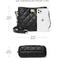 Miniatyrbillede 3 af 5: Små Crossbody-tasker til kvinder Punge Fashion Læder Letvægtshåndtasker