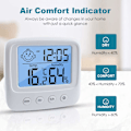 Miniatyrbillede 3 af 5: Indendørs termometre hygrometer digitalt rumtermometer