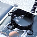 Miniatyrbild 2 av 5: Svart Punk Choker Halsband PU Läder Gotisk Krage Hals Choker Spiker för Kvinnor