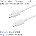 Miniatyrbild 2 av 5: 3Ft USB 2.0 Typ A Hane Till 2 Micro USB Hane Splitter Y Data