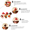 Miniatyrbild 7 av 9: Alipis 3 STK Julstrumpor Julsäckar Barn Julstrumpor Barn Julkulor Julgran Present Strumpor Ornament Jul