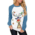 Miniatyrbilde 3 av 4: Julegensere for kvinner. Hetter for kvinner Casual Reverse Womens Fall