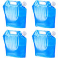 Miniatyrbild 1 av 5: 4-pack vattenbehållare, 5L hopfällbar dricksvattenvagn