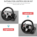 Miniatyrbillede 4 af 5: Adapterplade til rat til Logitech G25 G27 Sparco Stock Set 70MM
