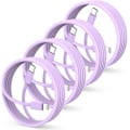 Miniatyrbild 1 av 5: (4-pack Apple Mfi-certifierad) USB C till Lightning-kabel