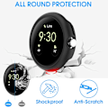 Miniatyrbild 3 av 5: 4-pack Skal för Pixel Watch 3/2/1 41mm, Stöttåligt Hårt PC Skyddsskal, Allround Kantstöd Kompatibelt med Pixel Watch 3/2/1 41mm