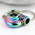 Miniatyrbillede 5 af 5: Spindende Turbo Nøglering - Kreativ Bil Dele Nøglevedhæng