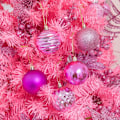 Miniatyrbilde 3 av 5: Julekule (2,36\", rosa) 24 stk julekulepynt usynlig