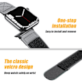 Miniatyrbild 2 av 5: Apple Watch-band i nylon, kompatibel med kardborre Apple Watch-band