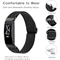 Miniatyrbilde 3 av 4: Justerbar elastisk klokke kompatibel med Fitbit Inspire 2/