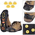 Miniatyrbillede 2 af 5: Grips Over Shoe/Boot Traction Cleat Spikes til Anti-Slip Fodtøj