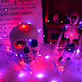 Miniatyrbillede 2 af 6: Halloween Fairy Lights Lilla & Orange, 400LED Kobber Streng Lys Vandtæt Gotisk Twinkle Lys til Hjem, Soveværelse, Have, Terrasse, Udendørs,
