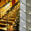 Miniatyrbillede 2 af 6: Langsomt blinkende lys, 50 LED bløde blinkende mini julelys på grøn ledning, UL godkendt 14,58 fod, tilslut op til 50 sæt, indendørs