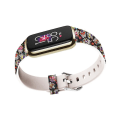 Miniatyrbillede 3 af 4: For Fitbit Luxe Special Edition Trykt Silikone Rem Skull