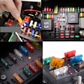 Miniatyrbillede 5 af 5: 150 stk. assorteret auto bil standard bladsikringer udskiftningssæt
