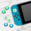 Miniatyrbild 5 av 5: 6st Leaf Joystick tumgrepp för Nintendo Switch & Switch