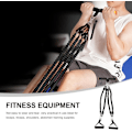Miniatyrbillede 8 af 9: Eercise Udstyr Eercise Modstand Indr Multifunktionel Spænding Rpe Elastisk Pedaltræk Fitness Udstyr Sæt Wrkut Sort