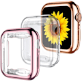 Miniatyrbillede 1 af 5: Til Apple Watch Case 44Mm Serie 4 Serie 5 Med skærmbeskytter