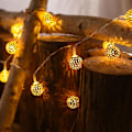 Miniatyrbild 6 av 7: Stringljus inomhus 40 LED marockanska ljusslingor batteridrivna med 8 lägen utomhus ljusslingor vattentäta glob ljusslingor för hemmet