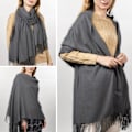Miniatyrbilde 3 av 5: Silke skjerf pashmina sjal og omslag for bryllupsgaver brud