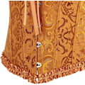 Miniatyrbild 4 av 5: Kvinnors snörning korsett benad blommig överbyst underkläder bustier bodyshaper topp