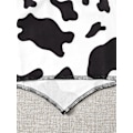 Miniatyrbillede 5 af 5: Kvinde Sød Ko Print Spaghetti Stropper Ærmeløs Cami Crop Top Camisole