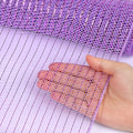 Miniatyrbillede 3 af 5: Deco Mesh 5,9 tommer x 30 fod Dekor Mesh Bånd med Metallic Foil Deco Mesh