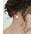 Miniatyrbillede 2 af 5: Marquise Cubic Zirconia Bryllup Brud Ørestikker til Brud