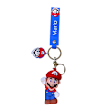 Miniatyrbild 1 av 2: Söta tecknade Super Mario plyschdocka nyckelring