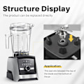 Miniatyrbild 4 av 5: Drivhylsutbyte för Vitamix, 891 802 Blender-delar