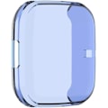 Miniatyrbild 3 av 5: Kompatibel med Fitbit Versa 2 Case Cover - Mjuk TPU Protector Case Frame (blå)