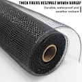 Miniatyrbillede 3 af 5: Deco Mesh 10 tommer x 30 fod, sort mesh stof, mesh bånd god til dekoration
