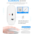 Miniatyrbillede 5 af 5: Trådløs mus. 2,4G Slim Mute Silent Click Noiseless