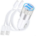 Miniatyrbild 1 av 5: [Apple Mfi-certifierad] iPhone Snabbladdare, 4,8A Dual