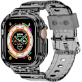 Miniatyrbillede 1 af 5: Kompatibel med krystalklare Apple Watch-rem, 45 mm 44 mm