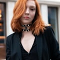 Miniatyrbild 4 av 5: 10 st PU-läder Svart Choker Halsband Halsband för Kvinnor Gotisk Punk
