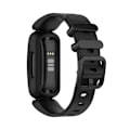 Miniatyrbillede 2 af 5: For Fitbit Inspire 2 silikone urrem DZU Black